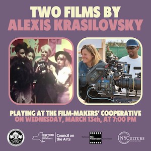 20240313 NY FilmMakers CoOp Two Films Alexis Krasilovsky